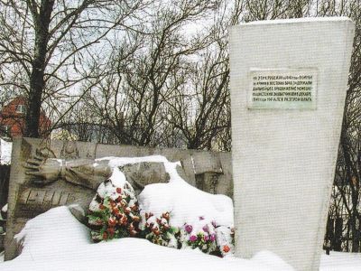Могила Бородина Артемия Ивановича, рядового