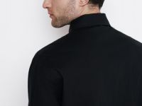 Рубашка из поплина, Черный