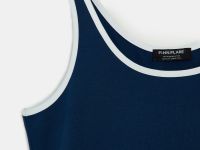 Майка с контрастной отделкой из капсулы ретро