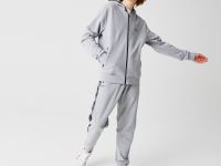 Мужская толстовка Lacoste на молнии с капюшоном