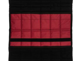 Сумка для 12 ножей с замком KTB, красная