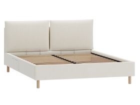 Кровать Коверти 140 Букле Молочный