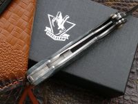 Складной нож Steelclaw Вега, сталь VG10/дамаск, рукоять кап клёна