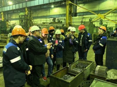 Студенты познакомились с работой угольного разреза «Нерюнгринский»