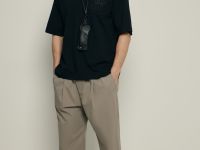 Оверсайз футболка с нагрудным карманом