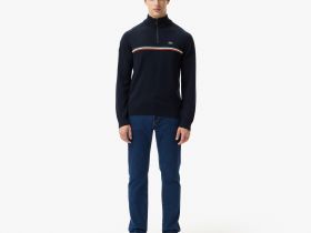 Мужской свитер Lacoste классического кроя