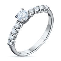 Кольцо из белого золота э0912кц05166500_white