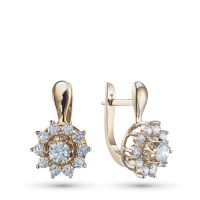 Серьги из желтого золота э0312сг04202940