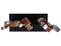 Подставка для ножей магнитная Woodinhome KS050SON-ST, дуб/мрамор