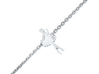 Браслет из серебра с бриллиантом э0601бр04202432