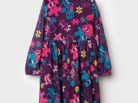 Платье трикотажное для девочек