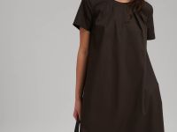 Свободное платье А-силуэта