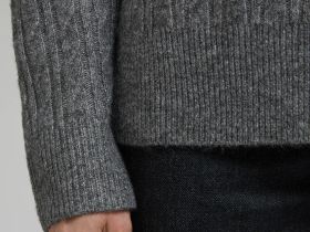 Кардиган с шерстью