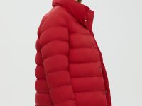 Утепленная куртка полуприлегающего силуэта