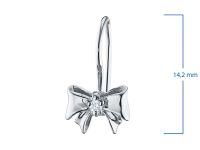 Серьги из белого золота с бриллиантами э0901сг07171400
