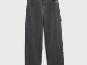 Вельветовые брюки Baggy для девочек, Серый