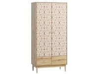 Распашной шкаф Тайрон 2-95x200 Флори ​