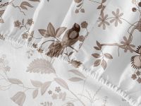 Простыня на резинке Sibilla brown