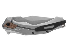 Складной нож Kershaw Payout, сталь D2, рукоять сталь/G10