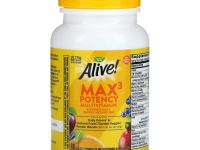 Nature's Way, Alive! Max3 Potency, мультивитамины повышенной эффективности, без добавления железа, 60 таблеток