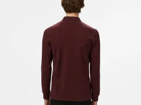 Мужское поло Lacoste с длинными рукавами