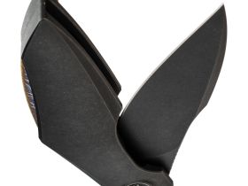 Складной нож WE Knife Krait, сталь M390, рукоять титан, черный