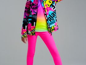 Куртка трикотажная для девочек