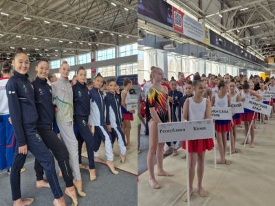 Якутские гимнастки выступили на всероссийских соревнованиях в Челябинске