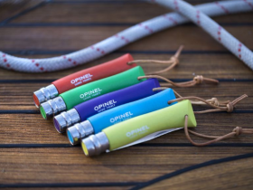 Складной Нож Opinel №7 Trekking нержавеющая сталь Sandvik 12C27, голубой