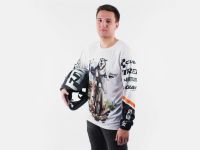 Velosklad Джерси Velosklad Хаски, цвет Белый, ростовка 54