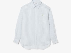Женская рубашка Lacoste из льна