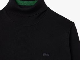 Мужская водолазка Lacoste из мериносовой шерсти