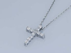 Подвеска из белого золота с бриллиантами э4701пд11159100