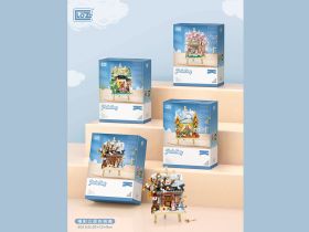 4805_MK Конструктор Палатка в осеннем лесу