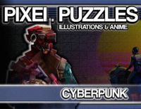 Pixel Puzzles Illustrations & Anime - Jigsaw Pack: Cyberpunk (PC)