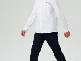 Сорочка текстильная для мальчиков (comfort fit)