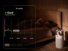 Очиститель воздуха Dyson HushJet (White/Silver)