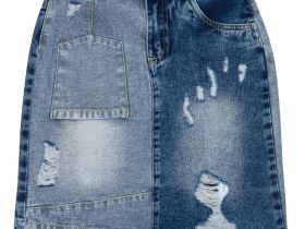 Юбка джинсовая