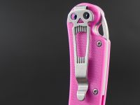 Складной нож Daggerr Sting Slim, сталь VG-10, рукоять G10, розовый