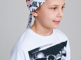 Бандана трикотажная для мальчиков, 2 шт в комплекте