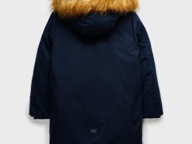 Пальто текстильное с полиуретановым покрытием для мальчиков