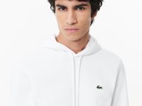 Мужское худи Lacoste Classic Fit с флисом