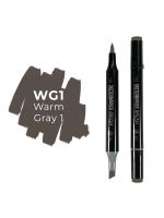 Маркер двухсторонний на спиртовой основе Sketchmarker Brush Цвет Теплый серый 1