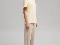 Свободная футболка comfort fit из хлопкового джерси