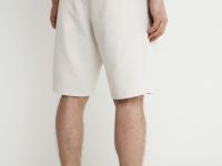 Шорты из ткани оксфорд, Бежевый