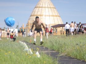 Даниил Слепцов стал победителем Игр Бэргэна на Ысыахе Туймаады