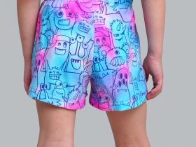 Шорты трикотажные для девочек, 2 шт в комплекте