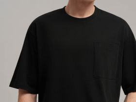 Футболка объемного кроя из джерси