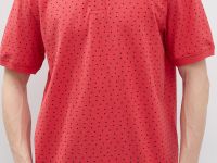 Поло с коротким рукавом из хлопка