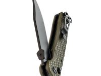 Складной нож Daggerr Pike Olive BW DL, сталь 8Cr14MoV, рукоять термопластик FRN, оливковый